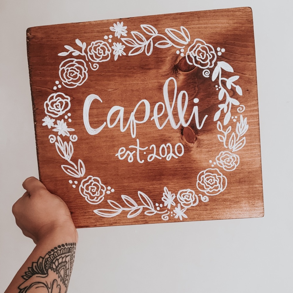 Family Name Custom Sign